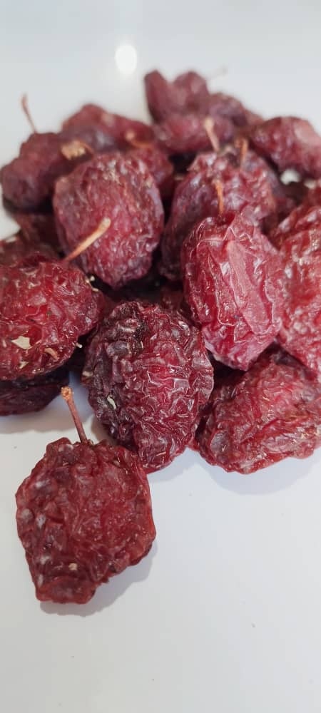 آلو سانتریزه اعلا( پاک شده ، خشک و ترش )