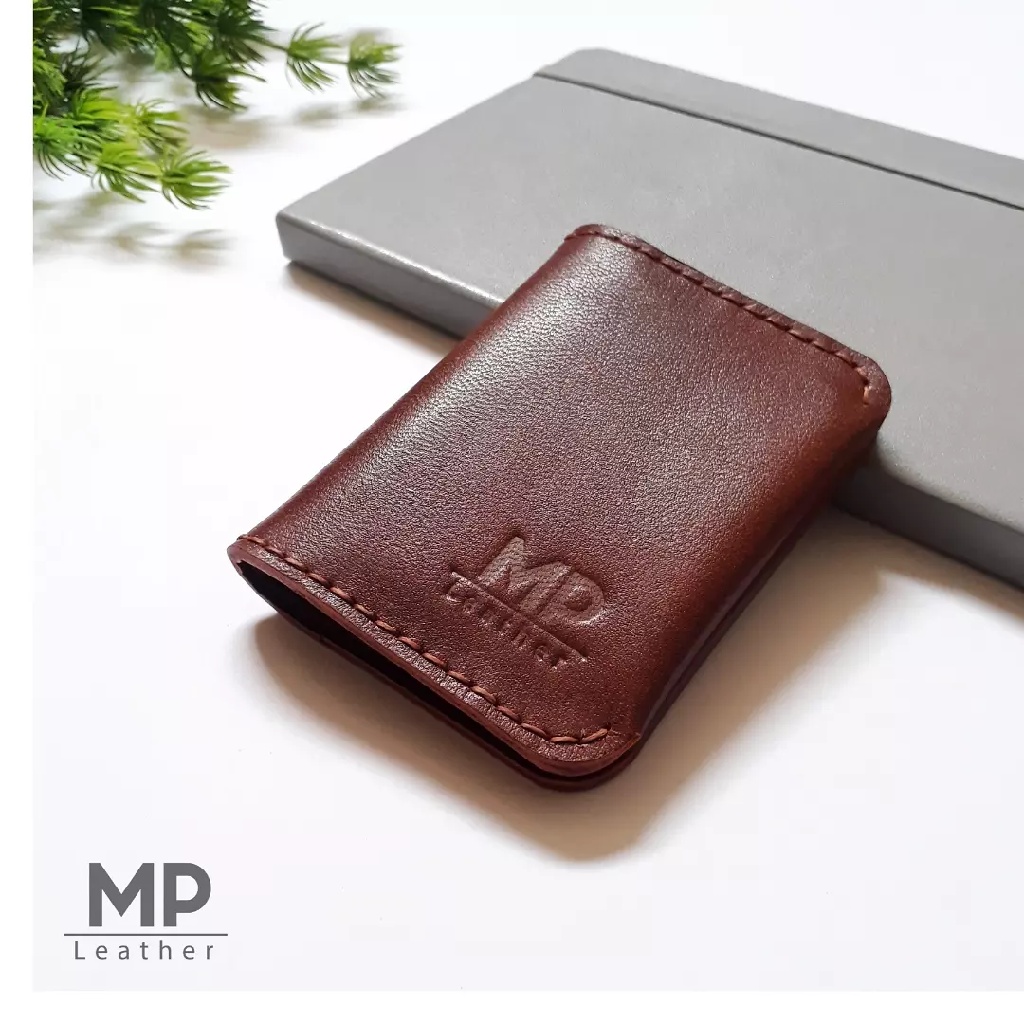 کیف کارت و پول تاشده جمع و جور و سبک چرم دستدوز