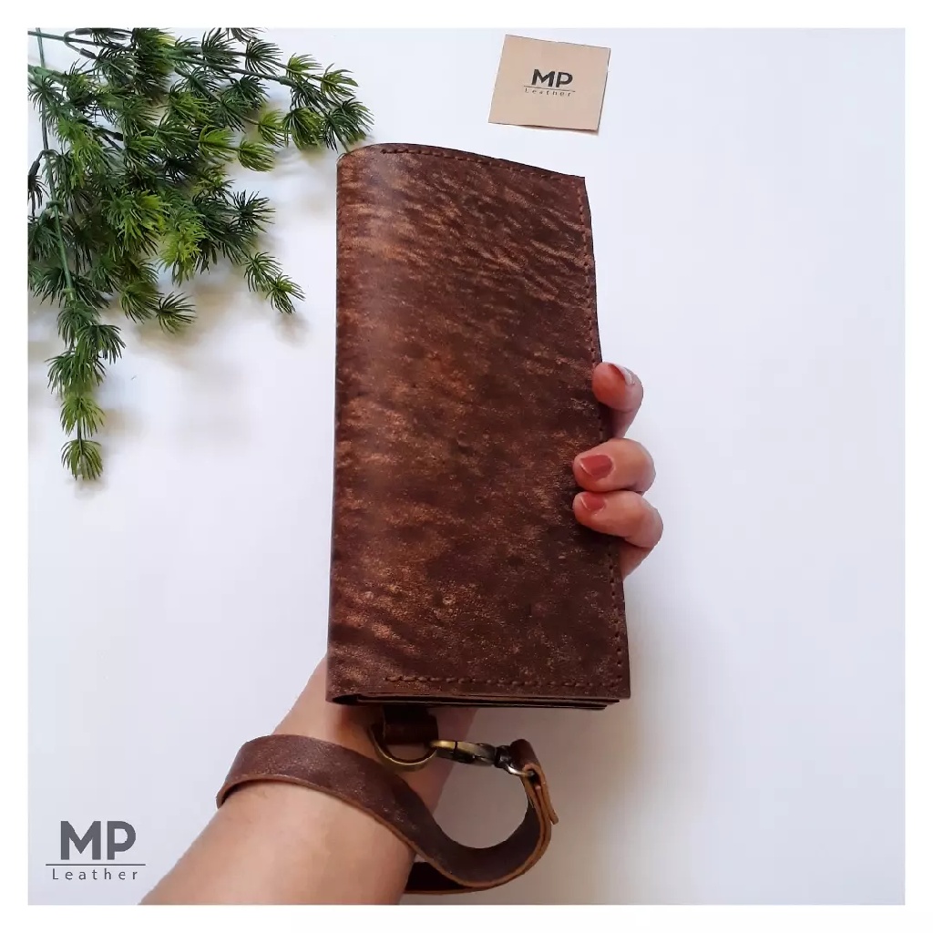 کیف دستی مردانه چرم طبیعی دستدوز