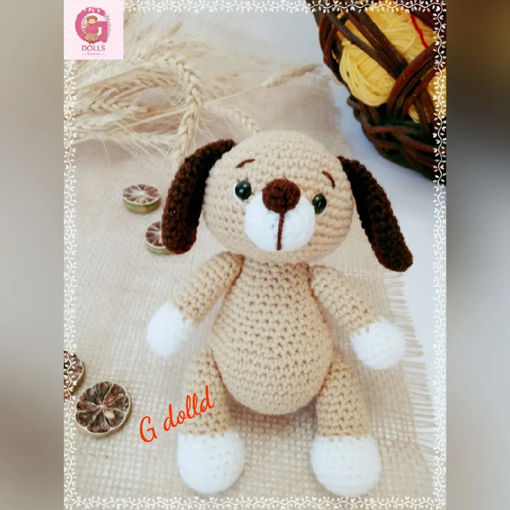 سگ کوچولوی ناز🐕 از مجموعه حیوانات جذاب (animals collection)🤩 (کد ۱۵۴)