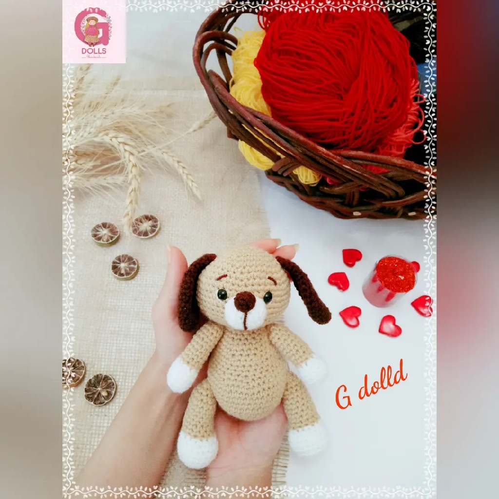 سگ کوچولوی ناز🐕 از مجموعه حیوانات جذاب (animals collection)🤩 (کد ۱۵۴)