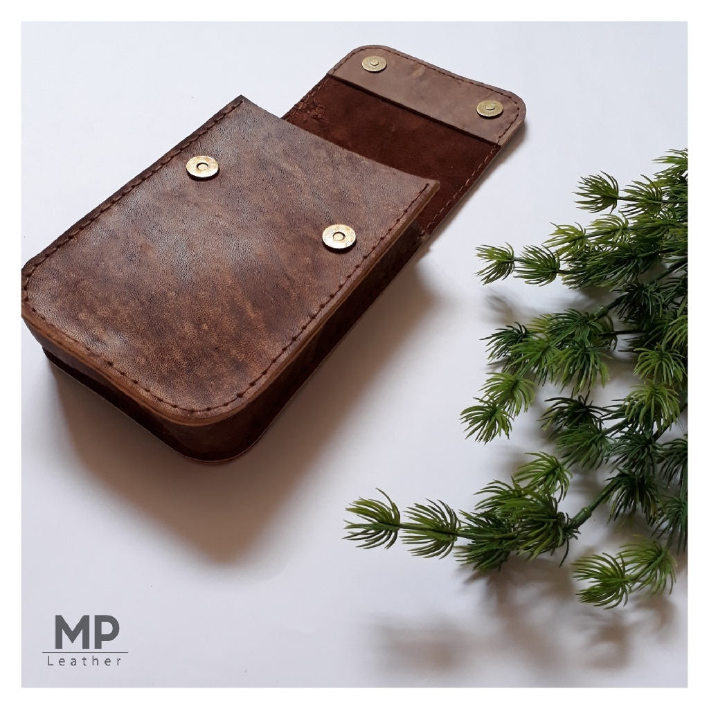 کیف کمری مردانه چرم طبیعی دستدوز