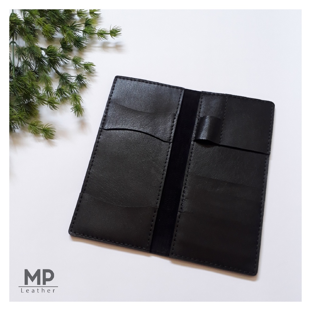 کیف دسته چک مردانه چرم دستدوز